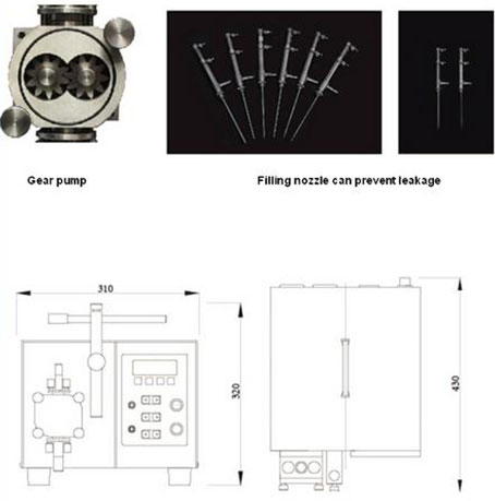 (KD100) Digital Filling Machine